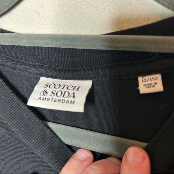 Scotch & Soda Black Long Sleeve Shirt - Picture 4 of 7